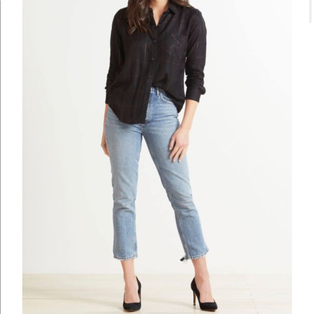 Rails Hunter Tinsel Button Down - image 3